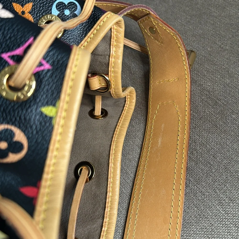 Louis Vuitton X Takashi Murakami Black Noe